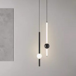 Подвесной светодиодный светильник Inodesign Orion Black Double 40.6018